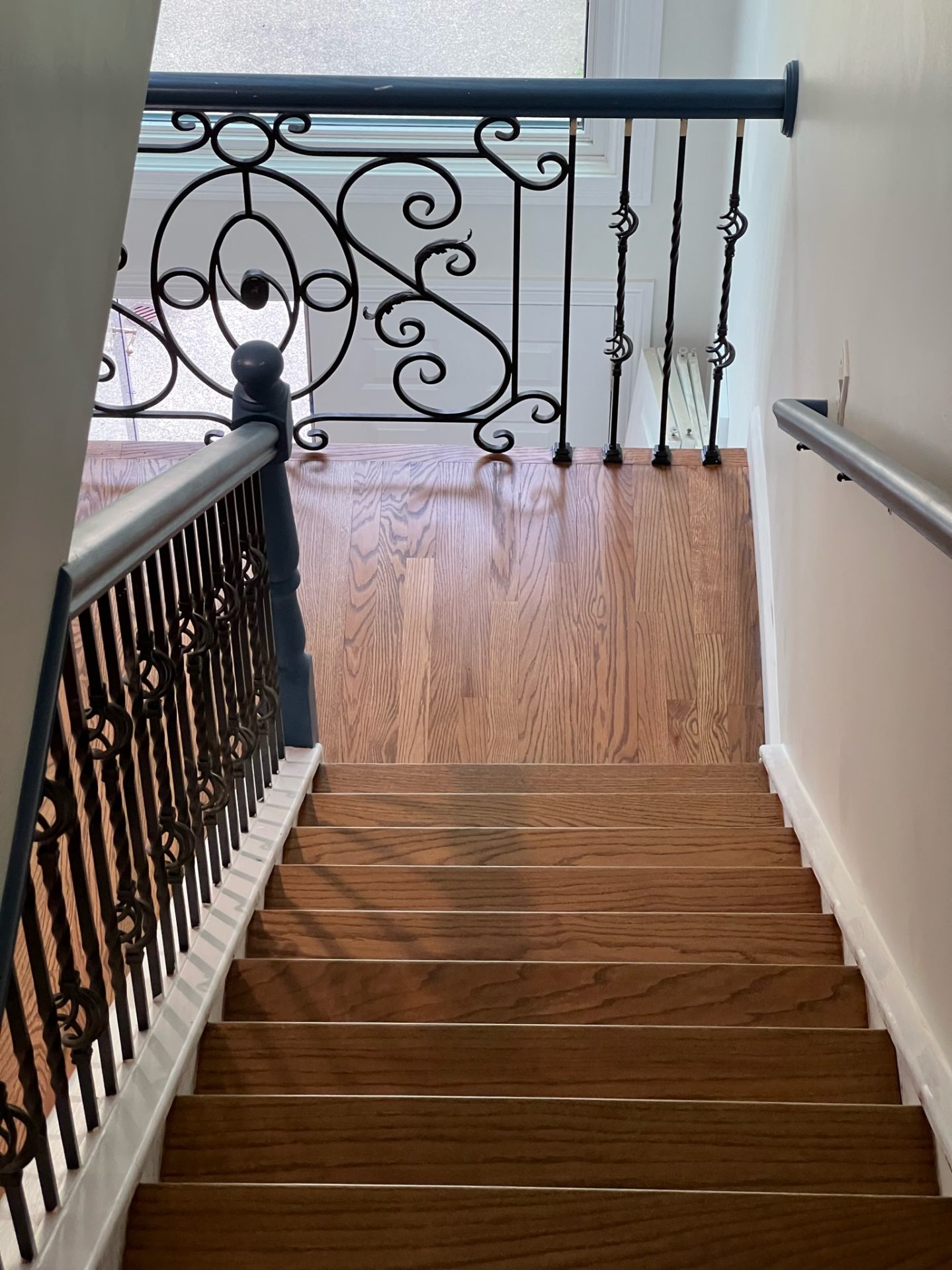 REFINISHING HARDWOOD FLOORS AND STAIRS IN LITTLE ITALY, CHICAGO